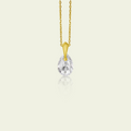 April - Original Swarovski Birthstone & Chain