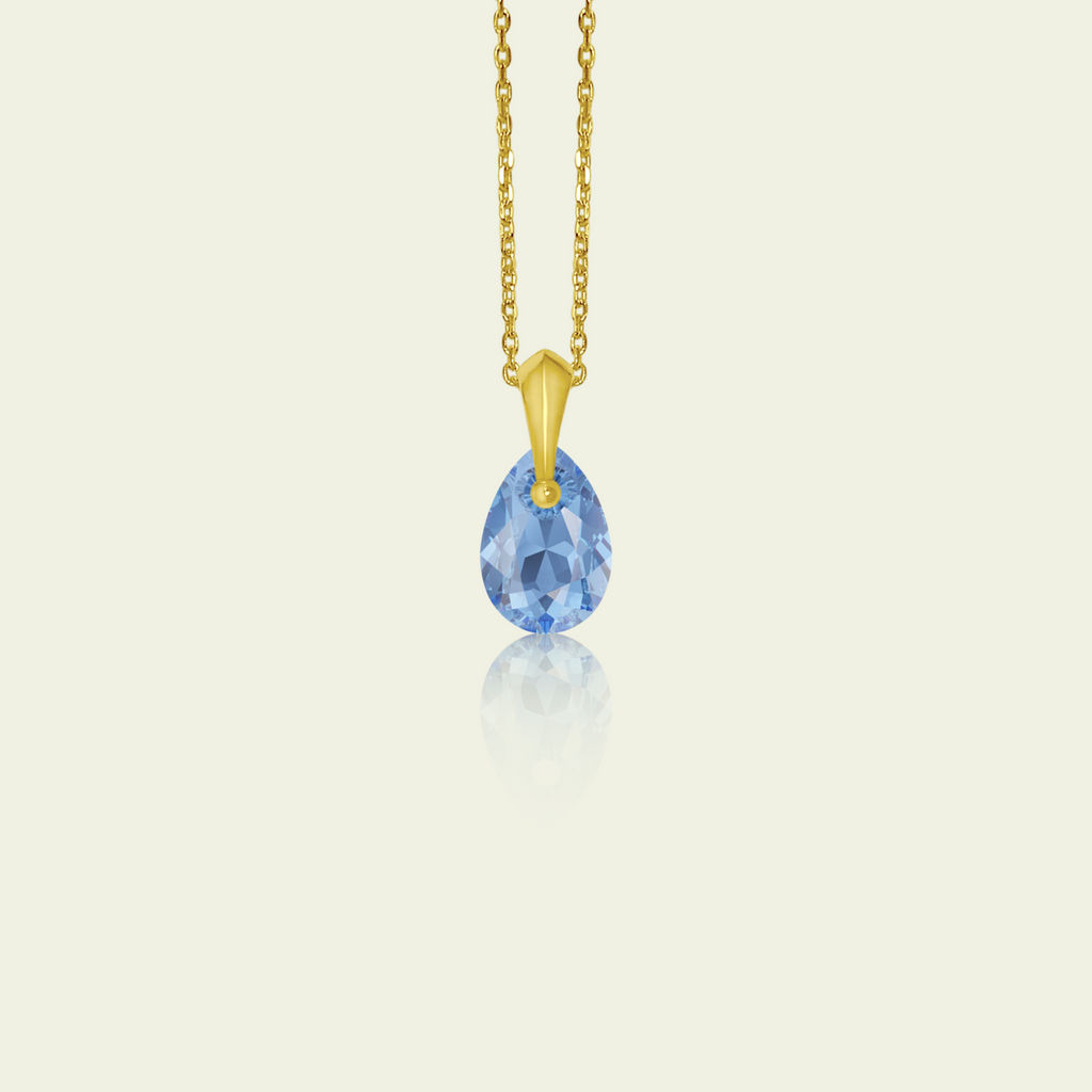 December - Original Swarovski Birthstone & Chain