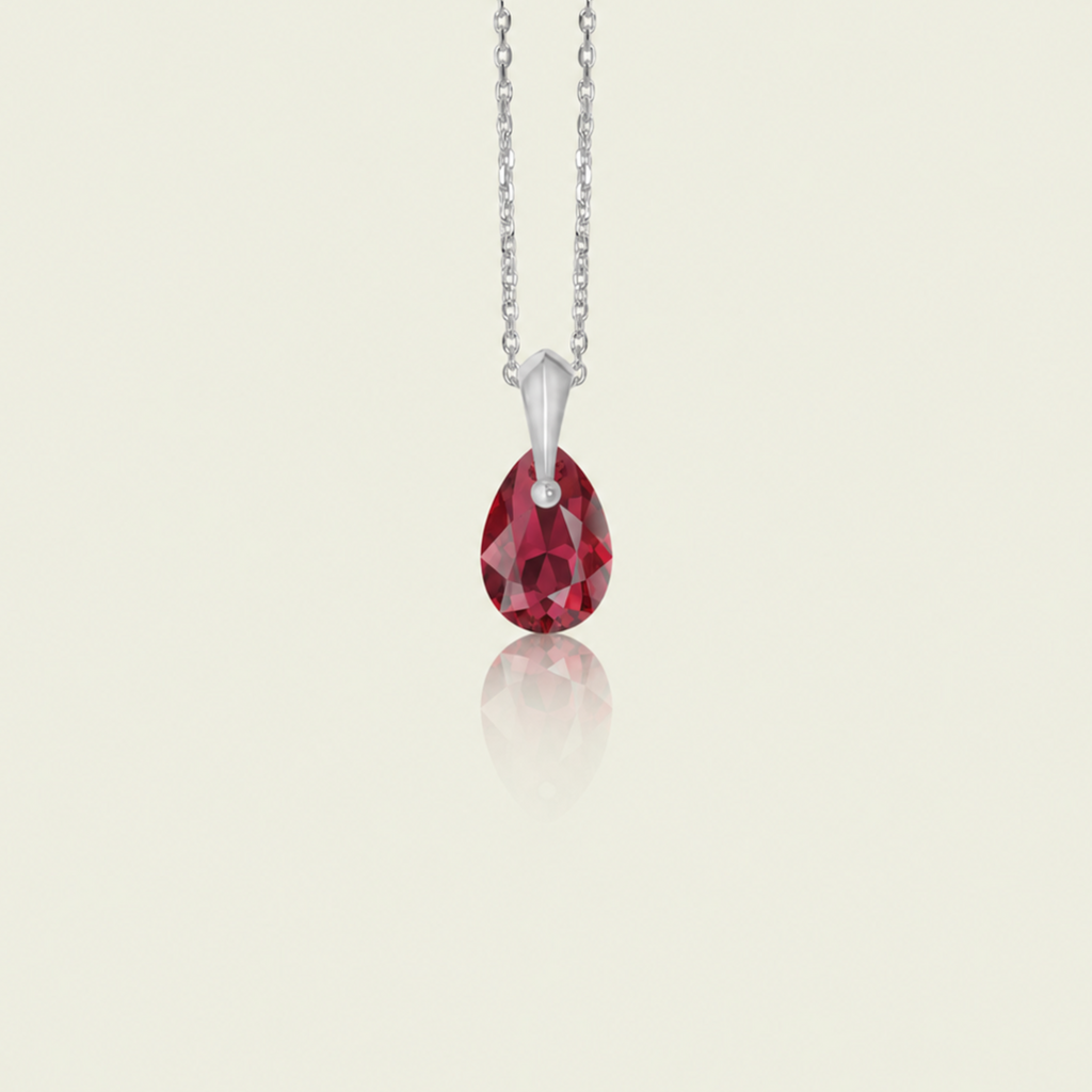 January - Original Swarovski Birthstone & Chain