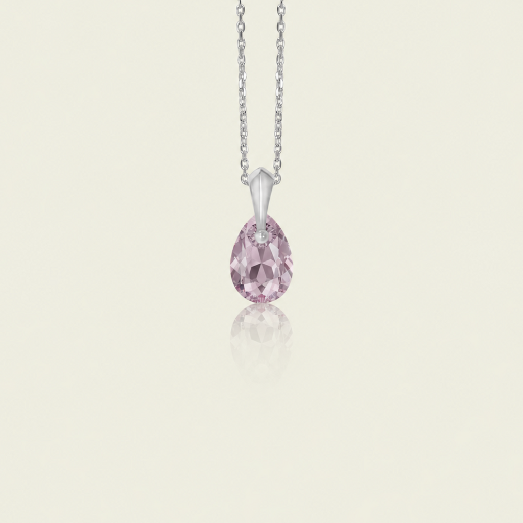 June - Original Swarovski Birthstone & Chain