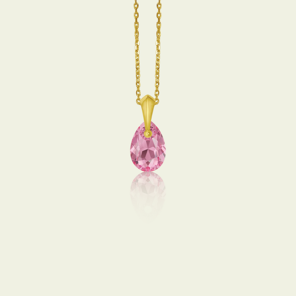 October - Original Swarovski Birthstone & Chain
