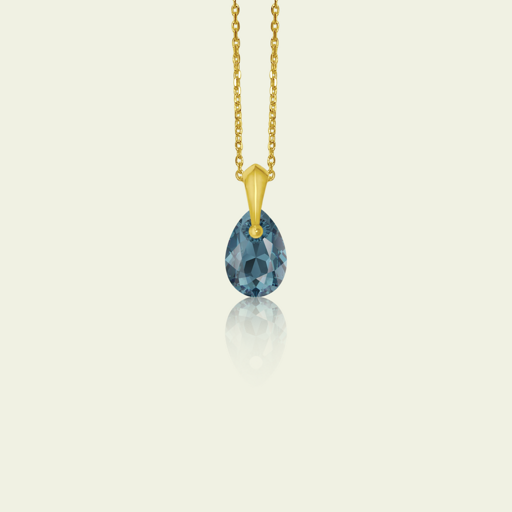 September - Original Swarovski Birthstone & Chain