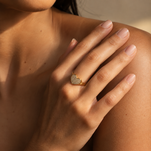 925 Sterling Silver in 18k Gold Plating