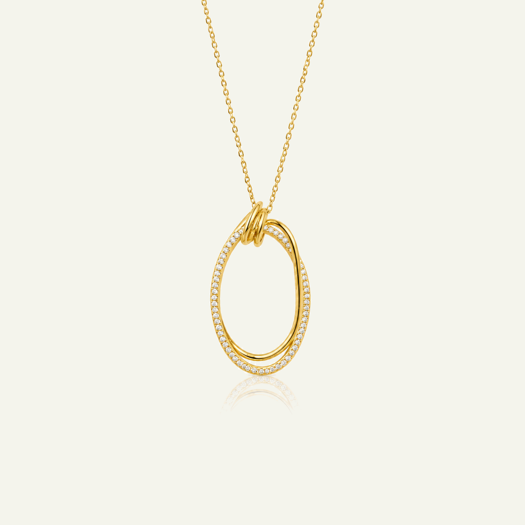 925 Sterling Silver in 18k Gold Plating
