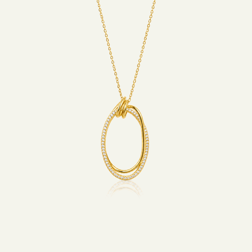 925 Sterling Silver in 18k Gold Plating