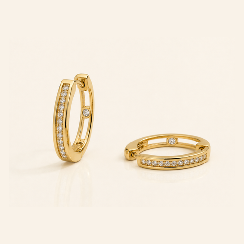 925 Sterling Silver in 18k Gold Plating