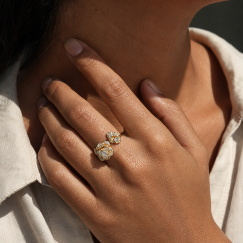 925 Sterling Silver in 18k Gold Plating